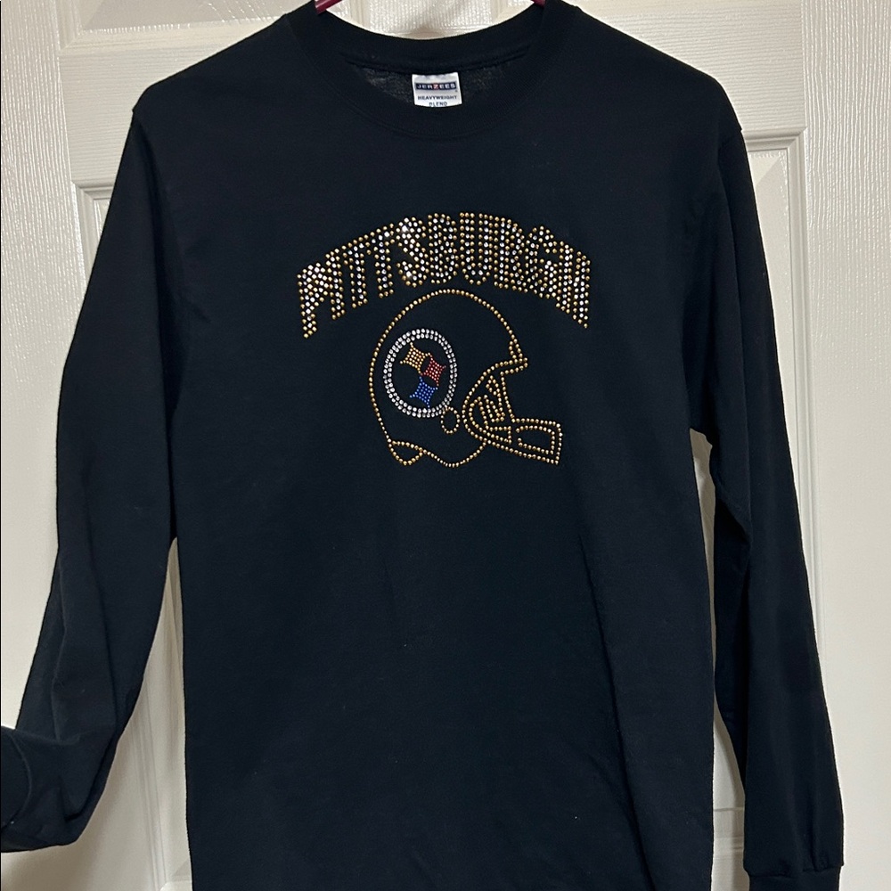 Jerzees Black Heavyweight Blend Shirt - Picture 3 of 11